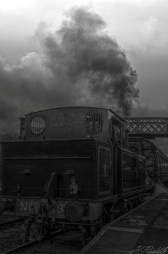 0-6-2T, No. 85 Engine standing at Embsay.