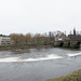 Panorama of the weir and Old Dee Bridge, Chester