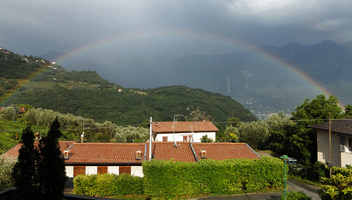 Der gebogene Regen... ©UdoSm