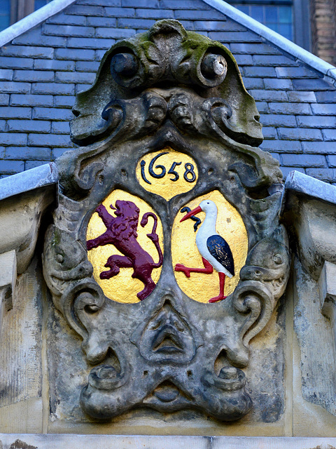 The Hague 2017 – Coat of arms on the Nieuwe Kerk