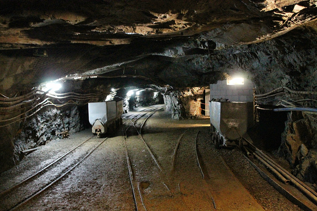 In den Stollen unter dem Dörnberg (Erzbergwerk Ramsbeck, Bestwig-Ramsbeck) / 6.07.2019