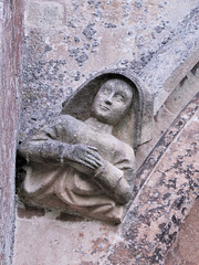 steeple ashton church wilts  c16 headstop figure north aisle (3)