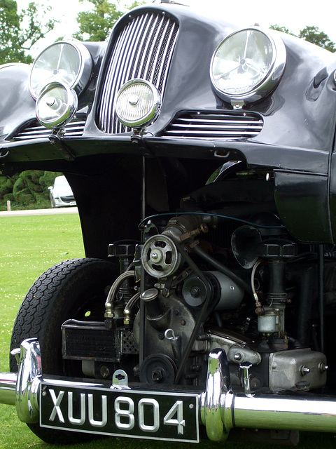 Jowett Jupiter engine bay 2014-06-15