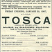 Tosca, 25 January 1907 , Metropolitan Opera