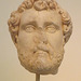 Portrait Head of Antoninus Pius from Athens in the National Archaeological Museum of Athens, May 2014