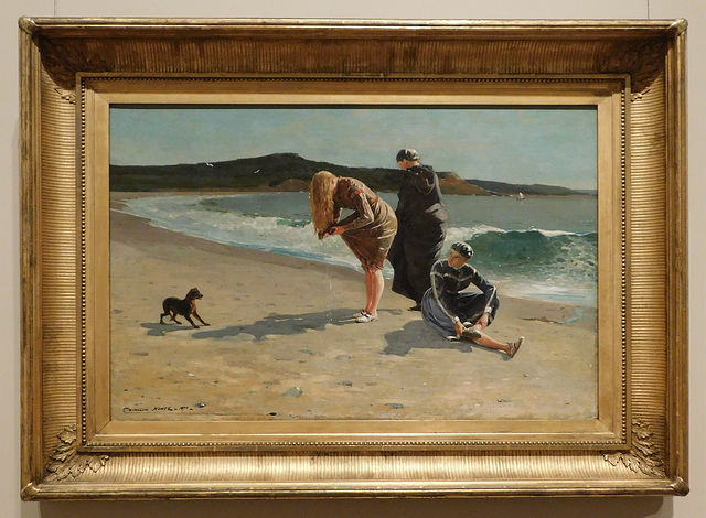 Eagle Head by Winslow Homer in the Metropolitan Museum of Art, February 2020