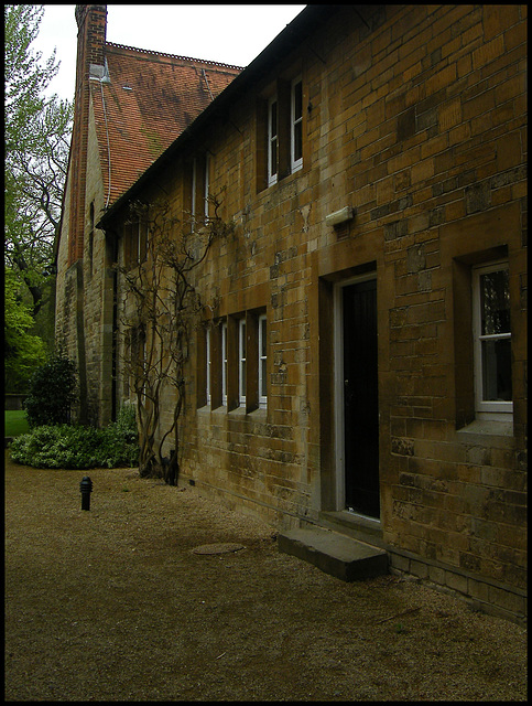one of the Holywell cottages