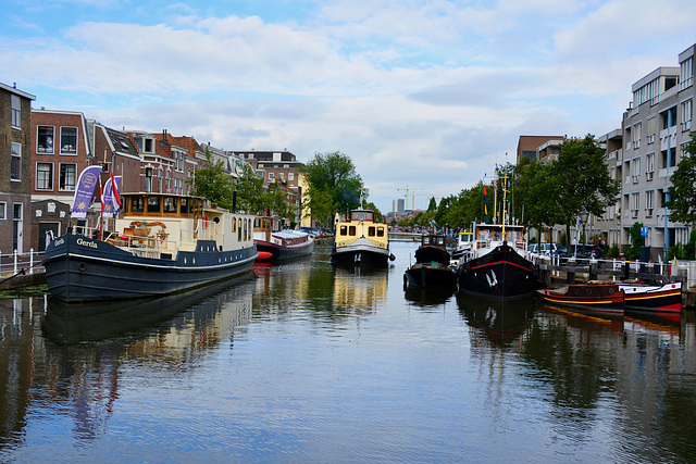 Sail Leiden 2018 – IJveer VIII leaving