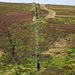 The broken wall over Hurst Moor