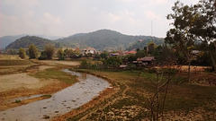 Zone paisible et pittoresque du Laos