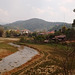 Zone paisible et pittoresque du Laos