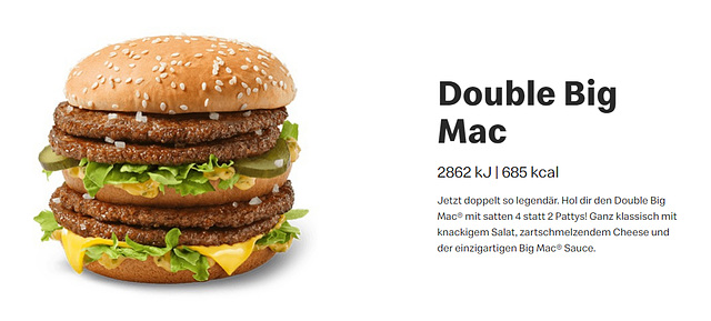 McDonalds has decided to fatten the Germans