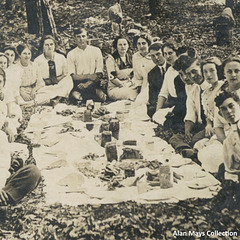 A Joyous Picnic Outing, August 1913 (Cropped)