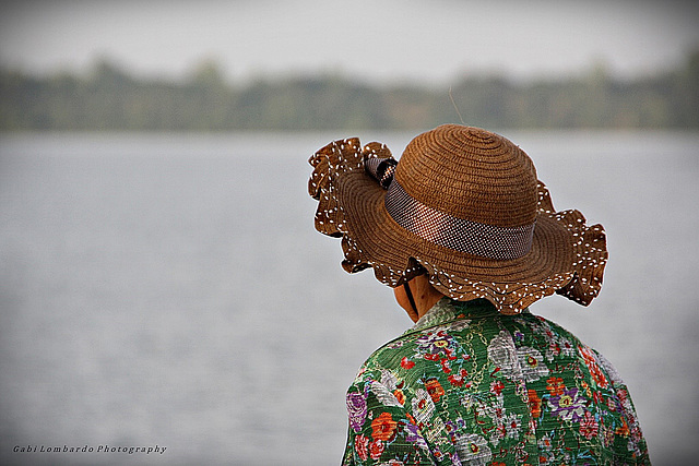 looking at the Mekong (Cambodja)