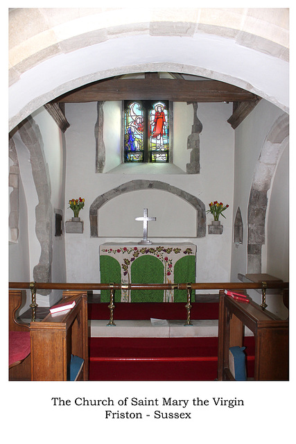 St Mary's Friston The sanctuary 20 2 2019