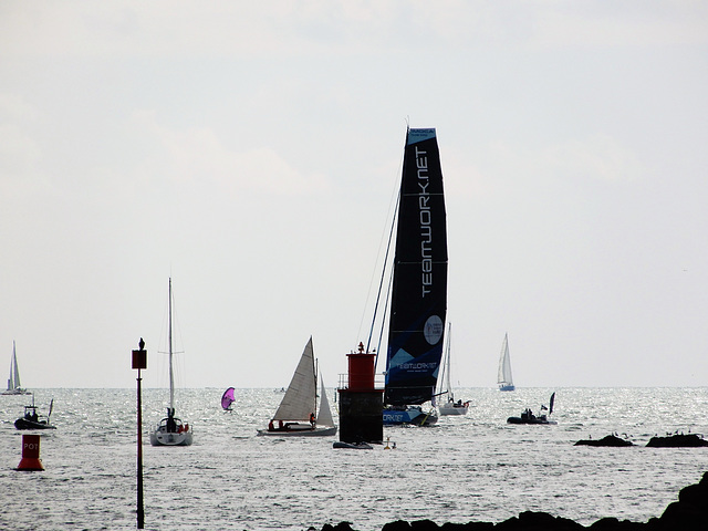 retour de course des IMOCA