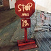 Weird stop sign