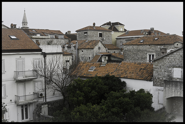 Budva rooftops