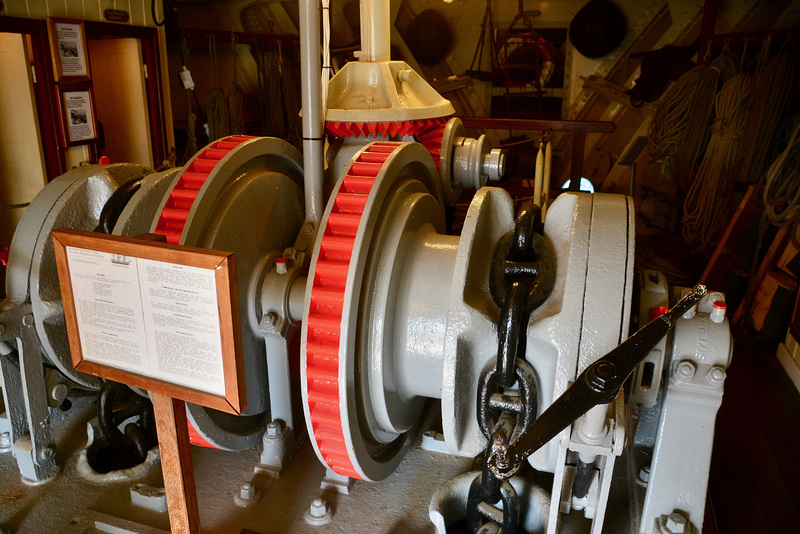 Hamburg 2019 – Rickmer Rickmers – Anchor windlass