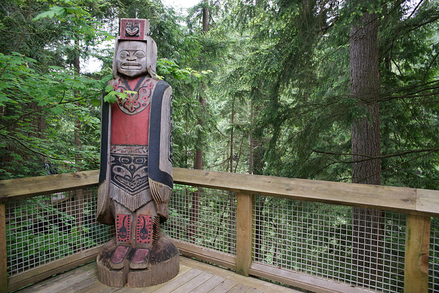 Totem At Capilano