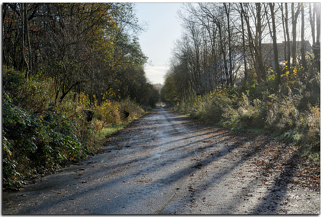 The road to Park Bridge