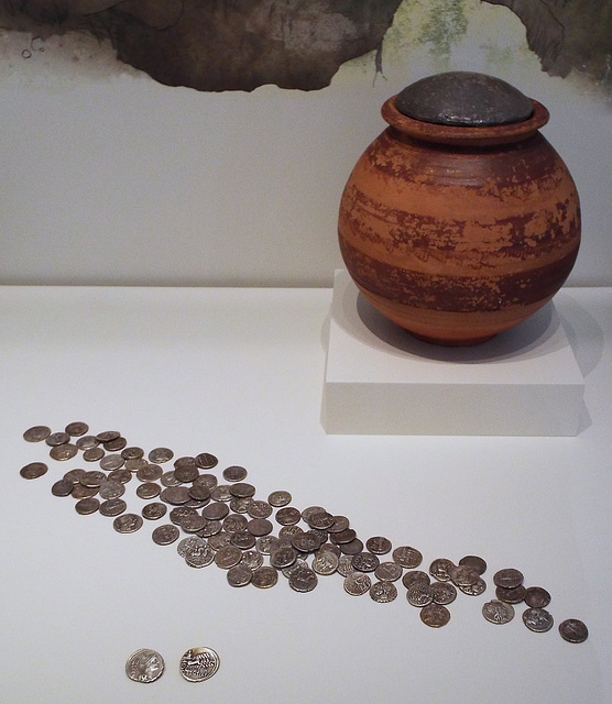 The Mogon Hoard in the Archaeological Museum of Madrid, October 2022