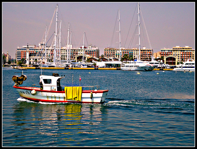 A casa a descansar.