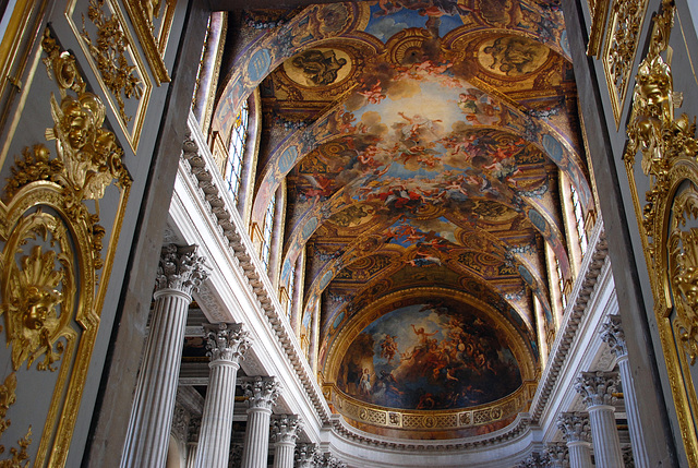 La Chapelle royale de Versailles .