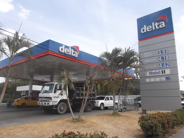 Delta gas in US dollars