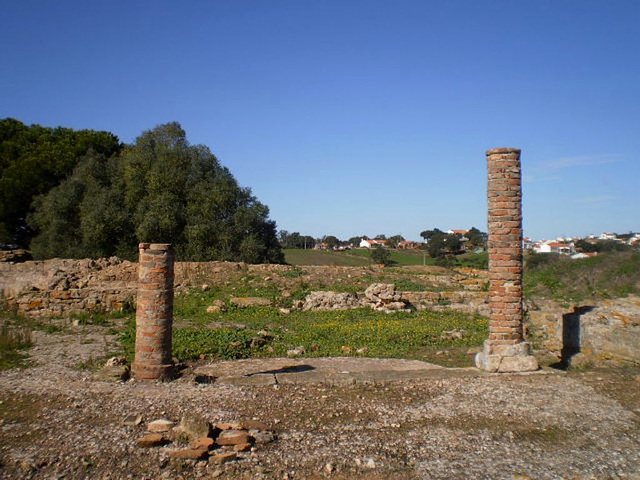 Remains of the Roman Forum.