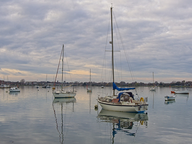 Boats at Eastney, Hampshire