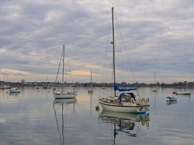 Boats at Eastney, Hampshire