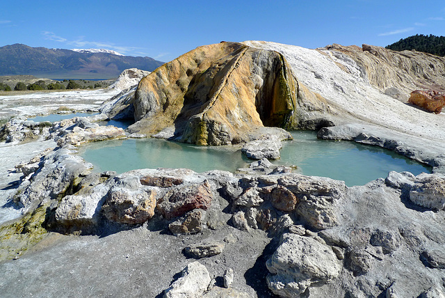 USA - California, Bridgeport / Travertine Hot Springs