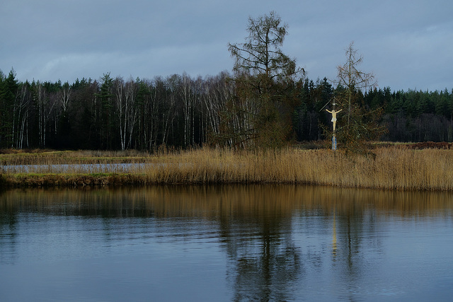 Blaue Lagune zur blauen Stunde