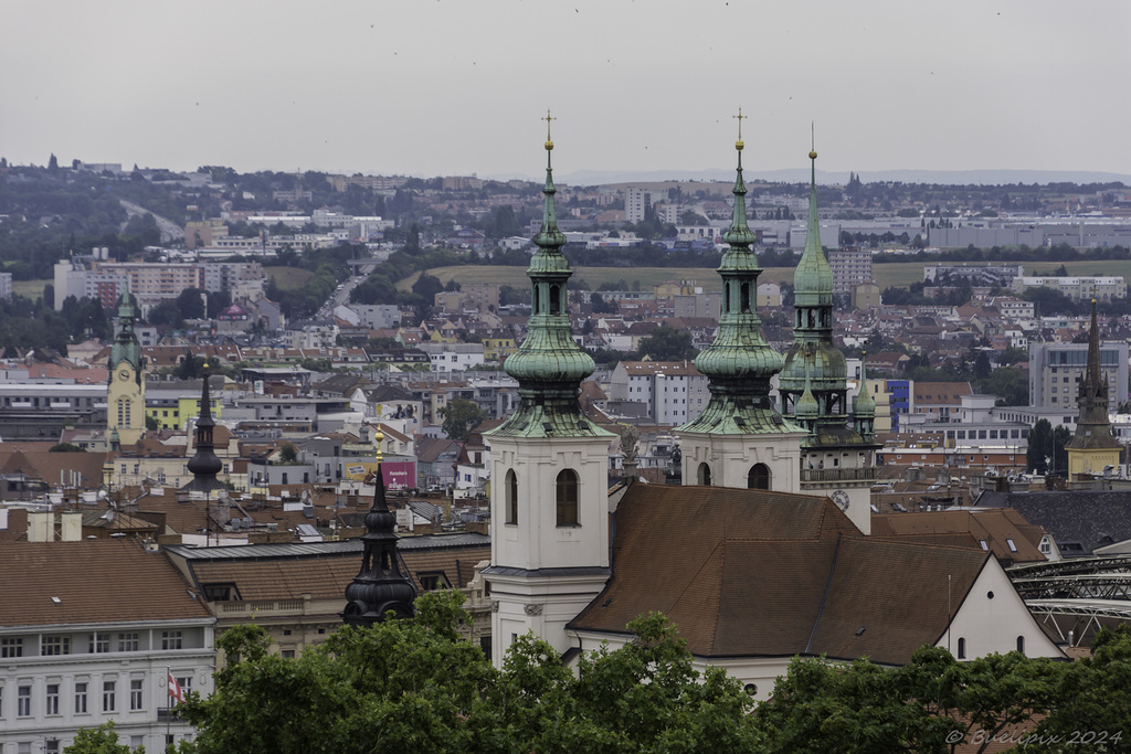 Aussicht von der Festung Špilberk ... P.i.P.  (© Buelipix)