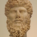 Portrait Head of Lucius Verus from Athens in the National Archaeological Museum of Athens, May 2014