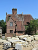 sissinghurst castle, kent   (57)late c16 square pavilion with c19/ c20 additions on each side