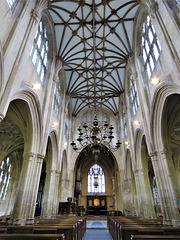 steeple ashton church wilts c16 timber vaulting boss (1)