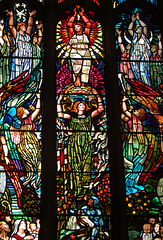 Walter Crane Stained Glass, Holy Trinity Church, Kingston upon Hull, East Riding of Yorkshire