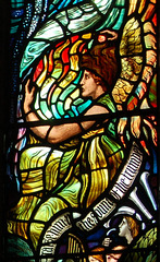 Walter Crane Stained Glass, Holy Trinity Church, Kingston upon Hull, East Riding of Yorkshire