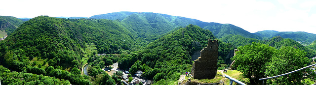 DE - Altenahr - Panoramic view from Burg Are