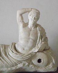 Detail of the Fountain Statue in the Museo Campi Flegrei, June 2013