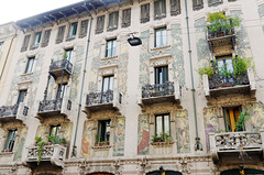 Art nouveau italien (Liberty) - Casa Galimberti