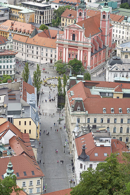 Ljubljana square  ¤ Slovenia
