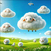 sheep clouds