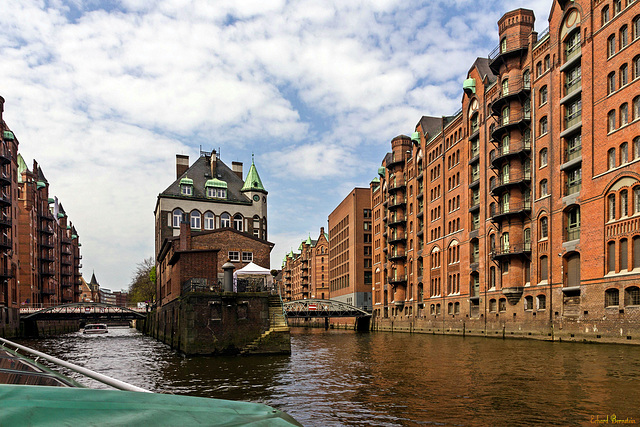 Wendemanöver am Wasserschloss