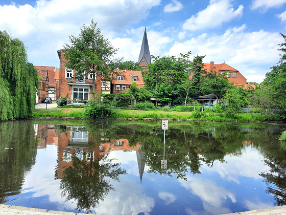 Der Mühlenteich in Hagenow