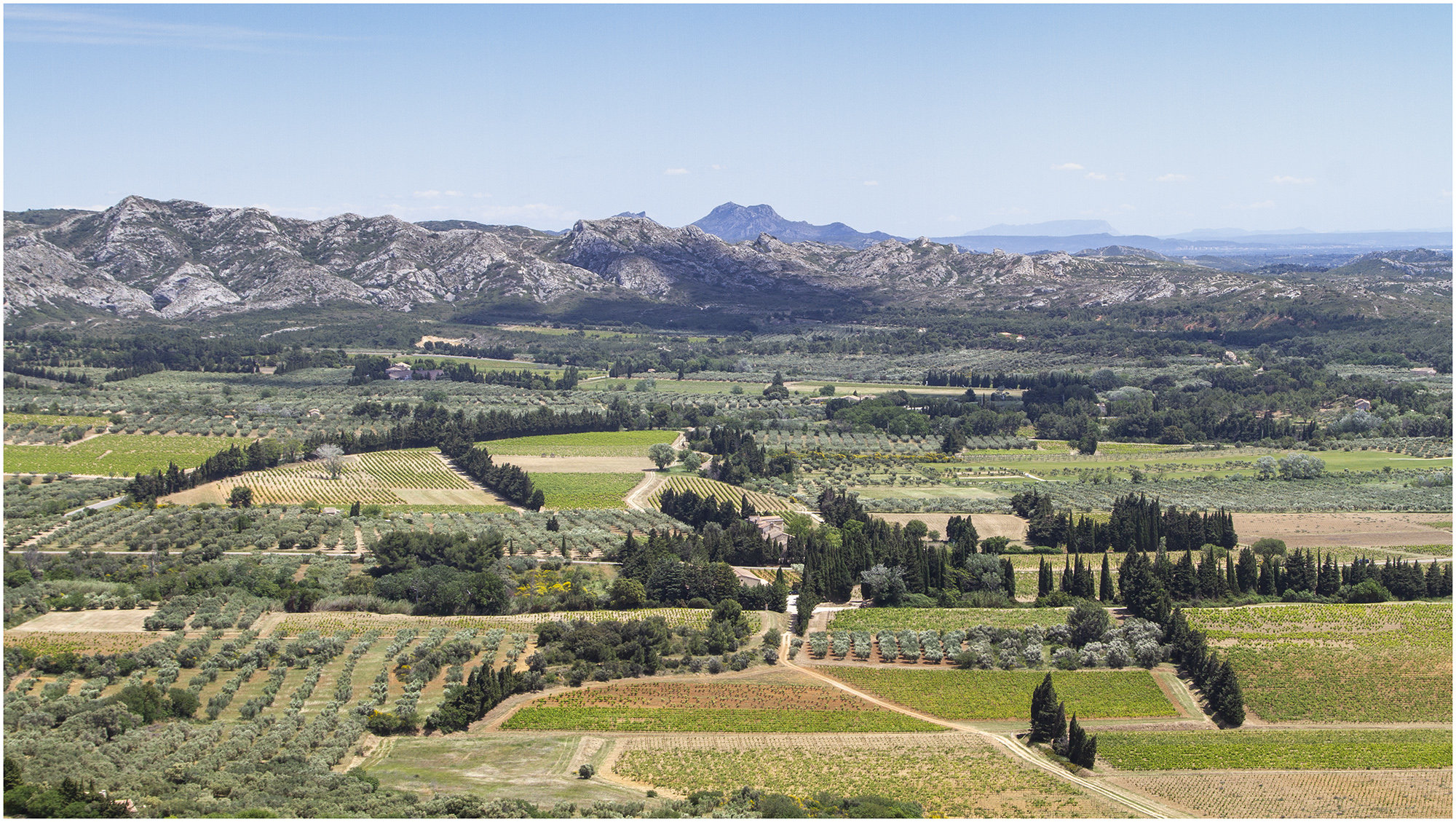 La vallée des Baux de Provence