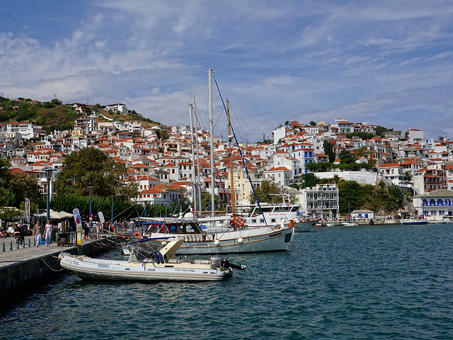 Skopelos Town and harbour