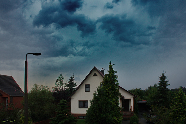 Vor dem Gewitter